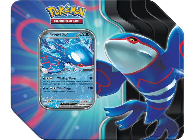 Gamers Guild AZ Pokemon Pokemon TCG: Azure Legends Tin - Kyogre ex (Pre-Order) Pokemon