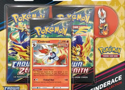 Pokemon TCG: Crown Zenith - Pin Collection - Cinderace Gamers Guild AZ Pokemon TCG: Crown Zenith - Pin Collection - Cinderace Gamers Guild AZ