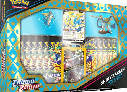 Gamers Guild AZ Pokemon Pokemon TCG: Crown Zenith - Premium Figure Collection - Shiny Zacian Pokemon