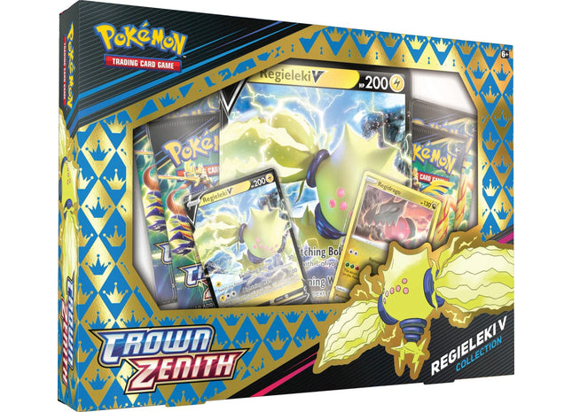 Gamers Guild AZ Pokemon Pokemon TCG: Crown Zenith - Regieleki V Collection Box Pokemon