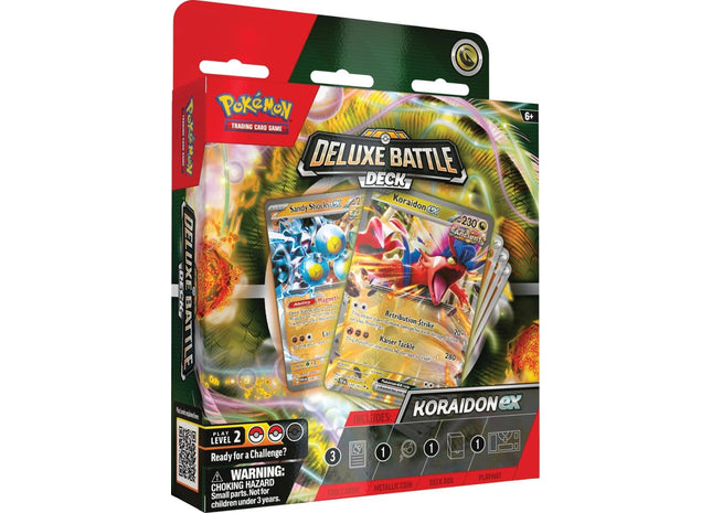 Gamers Guild AZ Pokemon Pokémon TCG: Deluxe Battle Deck - Koraidon EX - Street Date: 08/23/2024 - ORDER DUE BY: 7/8/2024 - Price: $17.99 GTS