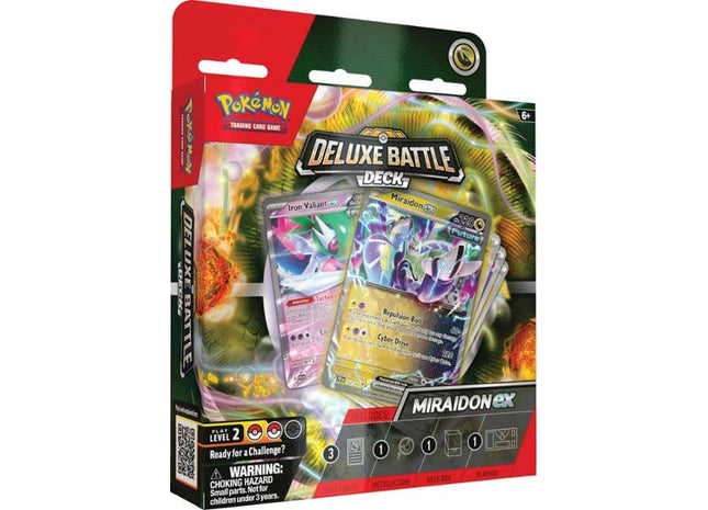 Gamers Guild AZ Pokemon Pokémon TCG: Deluxe Battle Deck - Miraidon EX - Street Date: 08/23/2024 - ORDER DUE BY: 7/8/2024 - Price: $17.99 GTS