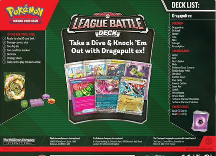 Gamers Guild AZ Pokemon Pokemon TCG: Dragapult ex League Battle Deck (Pre-Order) Pokemon