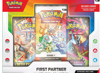 Gamers Guild AZ Pokemon Pokemon TCG: First Partner Illustration Collection - Series 1 (Pre-Order) Pokemon