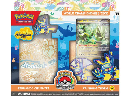Gamers Guild AZ Pokemon Pokemon TCG: Honolulu 2024 World Championship Decks - "Crushing Thorn" Pokemon