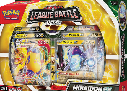 Gamers Guild AZ Pokemon Pokémon TCG: League Battle Deck - Miraidon EX Pokemon