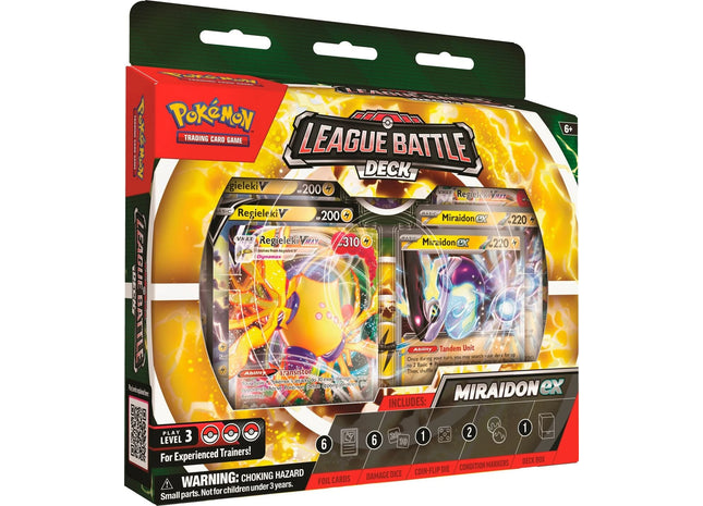 Gamers Guild AZ Pokemon Pokémon TCG: League Battle Deck - Miraidon EX Pokemon