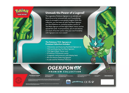 Gamers Guild AZ Pokemon Pokemon TCG: Masks of Ogerpon EX Premium Collection (Pre-Order) Pokemon