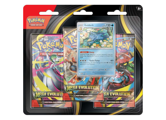 Gamers Guild AZ Pokemon Pokemon TCG: Mega Evolution 1: 3-Booster Blister (Pre-Order) Pokemon