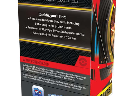 Gamers Guild AZ Pokemon Pokemon TCG: Mega Evolution 1: Build & Battle Box Deck (Pre-Order) Pokemon