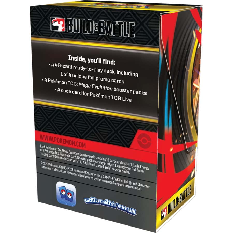 Pokemon TCG: Mega Evolution 1: Build & Battle Box Deck – Gamers Guild AZ