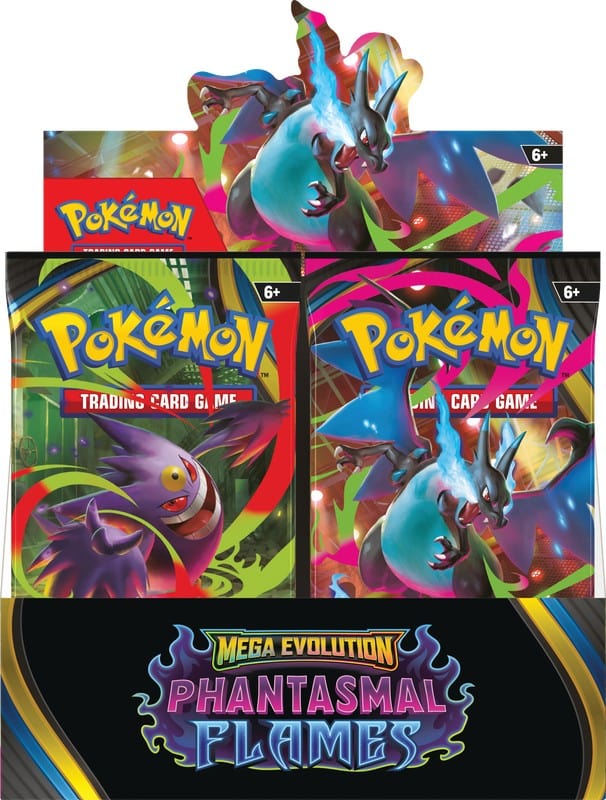 Pokemon TCG: Mega Evolution 2 - Phantasmal Flames Display Box Gamers Guild AZ Pokemon TCG: Mega Evolution 2 - Phantasmal Flames Display Box Gamers Guild AZ