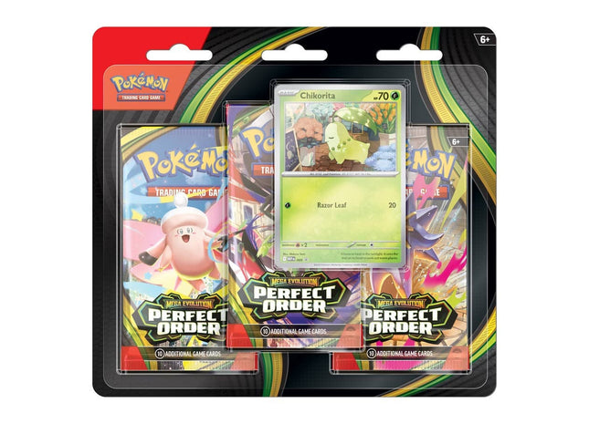 Pokemon TCG: Mega Evolution 3: Perfect Order - 3-Booster Blister Gamers Guild AZ Pokemon TCG: Mega Evolution 3: Perfect Order - 3-Booster Blister Gamers Guild AZ