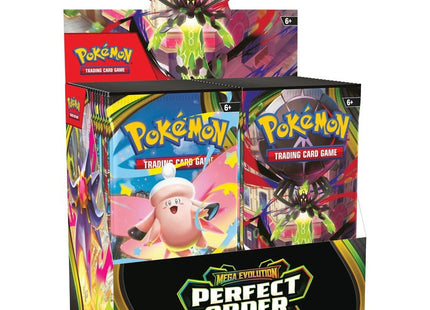 pokemon mega evolution enhanced booster display box Pokemon TCG: Mega Evolution 3: Perfect Order