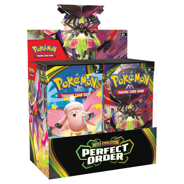 mega evolution enhanced booster display box Pokemon TCG: Mega Evolution 3: Perfect Order