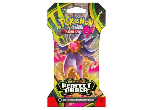Pokemon TCG: Mega Evolution 3: Perfect Order - Sleeved Booster Pack Gamers Guild AZ Pokemon TCG: Mega Evolution 3: Perfect Order - Sleeved Booster Pack Gamers Guild AZ