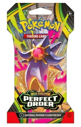 Pokemon TCG: Mega Evolution 3: Perfect Order - Sleeved Booster Pack Gamers Guild AZ Pokemon TCG: Mega Evolution 3: Perfect Order - Sleeved Booster Pack Gamers Guild AZ