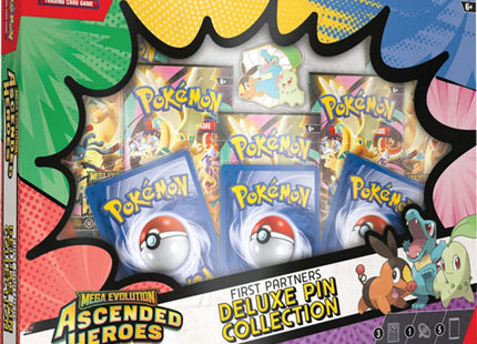 Gamers Guild AZ Pokemon Pokemon TCG: Mega Evolution: Ascended Heroes - First Partners Deluxe Pin Collection (Pre-Order) Pokemon