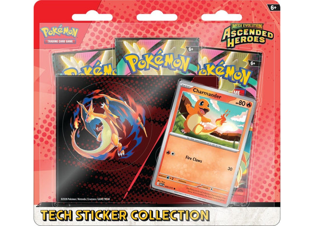 Gamers Guild AZ Pokemon Pokemon TCG: Mega Evolutions 2.5 - Ascended Heroes Tech Sticker Collection Mega Charizard Y (Pre-Order) Pokemon