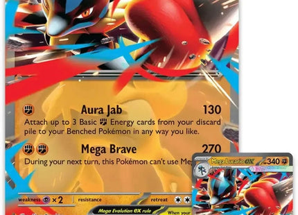 Gamers Guild AZ Pokemon Pokemon TCG: Mega Lucario ex Figure Collection (Pre-Order) Pokemon