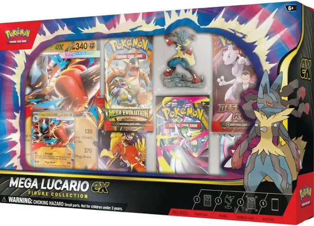 Gamers Guild AZ Pokemon Pokemon TCG: Mega Lucario ex Figure Collection (Pre-Order) Pokemon