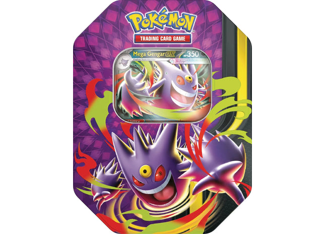Gamers Guild AZ Pokemon Pokemon TCG: Mega Moonlit Tin - Mega Gengar ex (Pre-Order) Pokemon