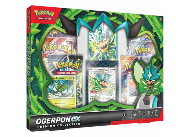 Gamers Guild AZ Pokemon Pokemon TCG: Ogerpon EX Premium Collection Pokemon