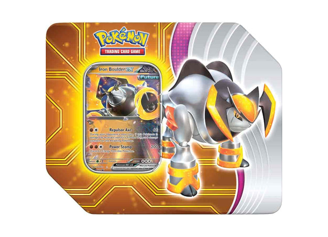 Gamers Guild AZ Pokemon Pokémon TCG: Paradox Destinies Tin - Iron Boulder EX Pokemon