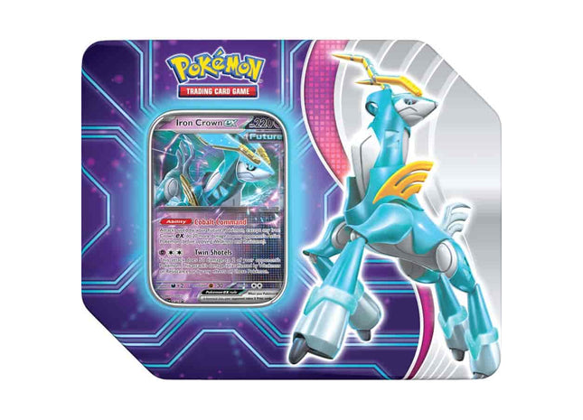 Gamers Guild AZ Pokemon Pokémon TCG: Paradox Destinies Tin - Iron Crown EX Pokemon