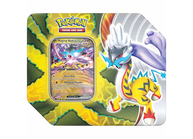 Gamers Guild AZ Pokemon Pokémon TCG: Paradox Destinies Tin - Raging Bolt EX Pokemon