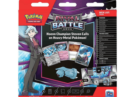 Gamers Guild AZ Pokemon Pokemon TCG: Rival Battle Deck - Steven (Pre-order) Pokemon