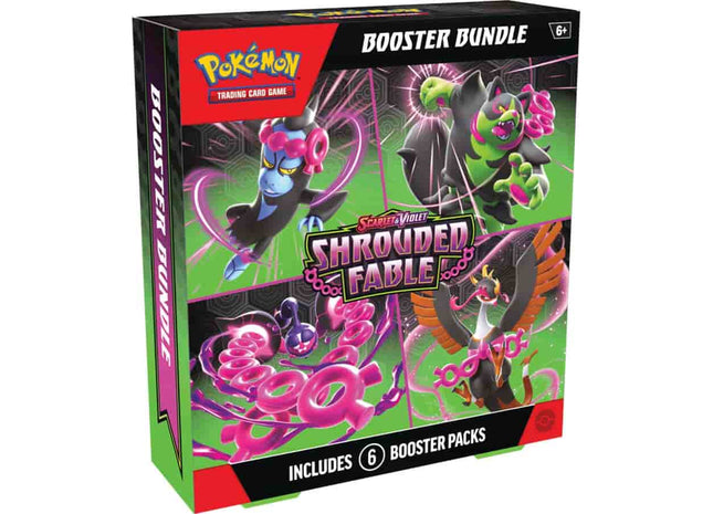 Gamers Guild AZ Pokemon Pokemon TCG: Scarlet and Violet Shrouded Fable: Booster Bundle - Street Date: 09/06/2024 - ORDER DUE BY: 06/19/2024 - Price: $20.20 GTS