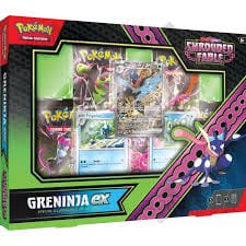 Gamers Guild AZ Pokemon Pokemon TCG: Scarlet and Violet Shrouded Fable: Greninja EX Special Illustration Collection - Street Date: 08/02/2024 - ORDER DUE BY: 06/19/2024 - Price: $22.49 GTS