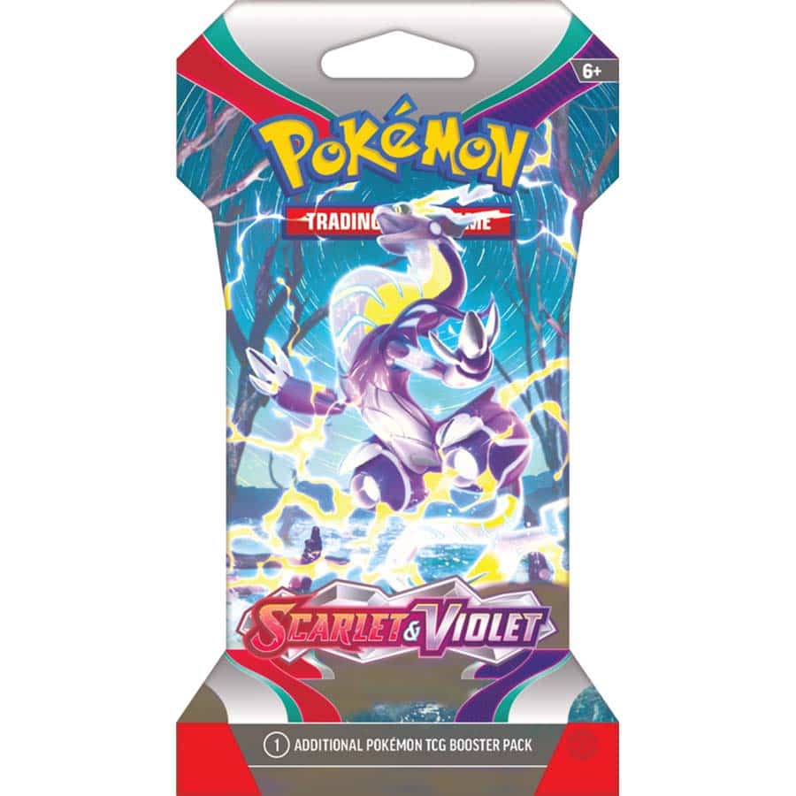 pokemon scarlet & violet sleeved booster pack Pokemon TCG: Scarlet and Violet