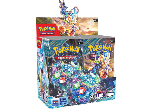 Gamers Guild AZ Pokemon Pokemon TCG: Scarlet and Violet Stellar Crown Booster Display Pokemon
