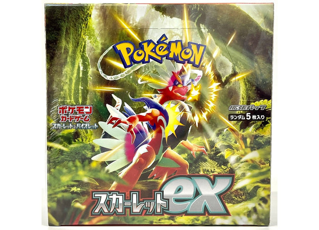 Gamers Guild AZ Pokemon Pokemon TCG: Scarlet EX [SV1S] Booster Box [Japanese] Pokemon