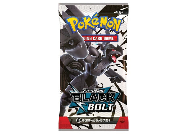 Gamers Guild AZ Pokemon Pokemon TCG: Scarlet & Violet 10.5: Black Bolt 3-Pack Tech Blister (Pre-Order) Pokemon
