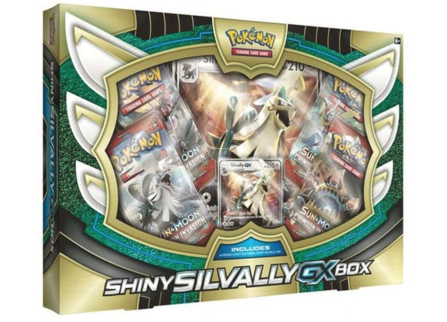Gamers Guild AZ Pokemon Pokemon TCG: Shiny Silvally GX Box - SM - Crimson Invasion Old Pokemon