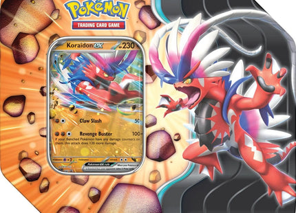 Gamers Guild AZ Pokemon Pokemon TCG: Slashing Legends Tin - Koraidon (Pre-order) Pokemon