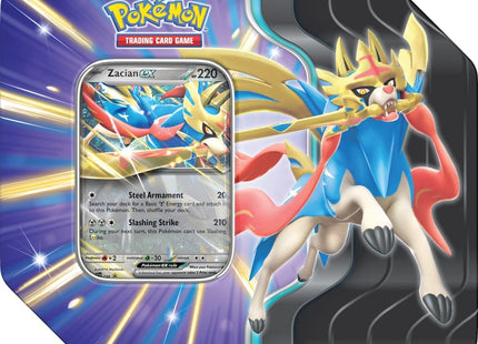 Gamers Guild AZ Pokemon Pokemon TCG: Slashing Legends Tin - Zacian (Pre-order) Pokemon