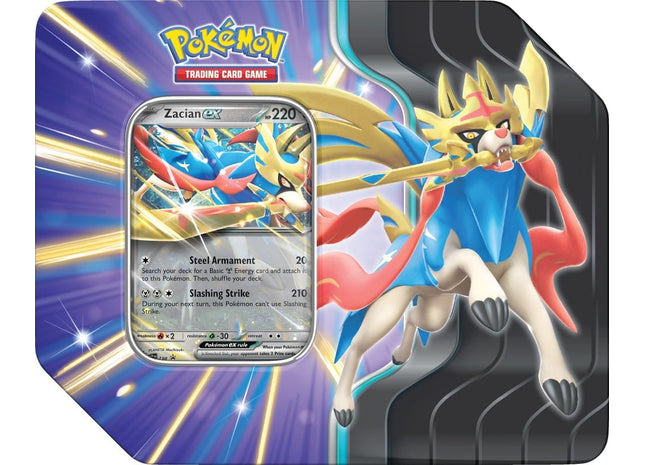 Gamers Guild AZ Pokemon Pokemon TCG: Slashing Legends Tin - Zacian (Pre-order) Pokemon