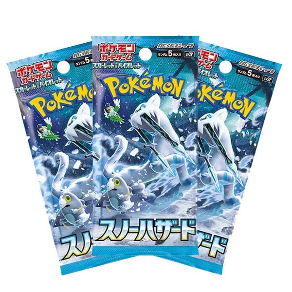 Pokemon TCG: Snow Hazard Booster Display [svP2] [Japanese Version] – Gamers  Guild AZ