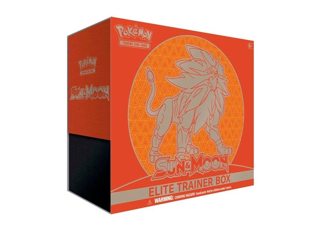 Gamers Guild AZ Pokemon Pokemon TCG: Sun & Moon Elite Trainer Box [Solgaleo] - SM Base Set (SM01) Old Pokemon