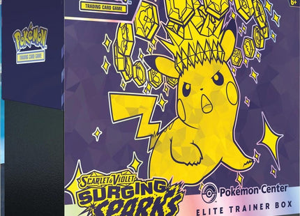 Gamers Guild AZ Pokemon Pokemon TCG: Surging Sparks - Pokemon Center Elite Trainer Box (Exclusive) Pokemon