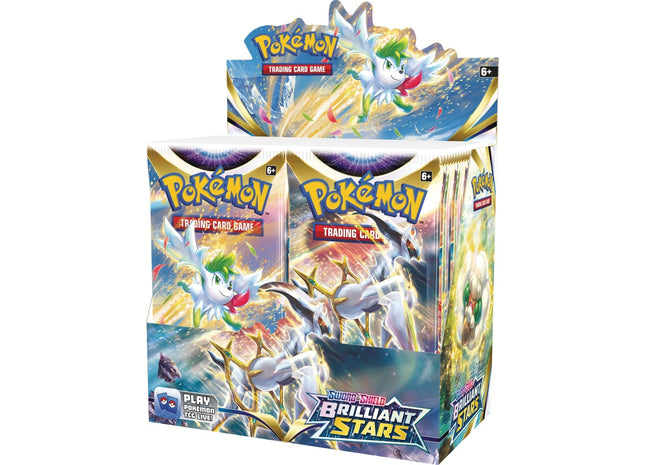 Gamers Guild AZ Pokemon Pokemon TCG: Sword & Shield 09 Brilliant Stars Booster Display Pokemon