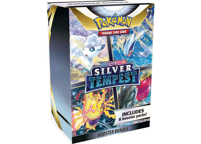 Pokemon TCG: Sword & Shield Silver Tempest Booster Bundle (6 Packs)