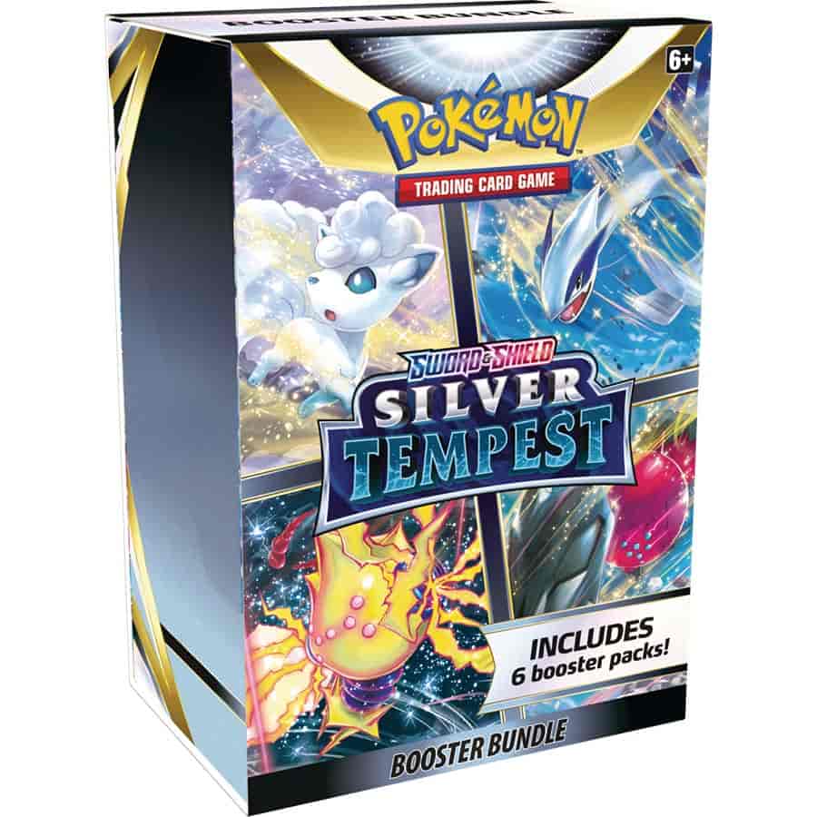 pokmon tcg sword & shield silver tempest booster display box Collect the power of Silver Tempest with this premium Pokmon booster box Pokmon Silver Tempest Booster Box