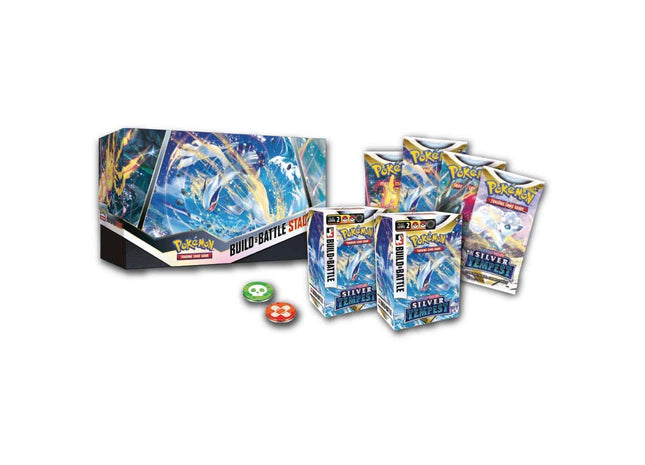 Gamers Guild AZ Pokemon Pokemon TCG: Sword & Shield Silver Tempest Build and Battle Stadium Old Pokemon