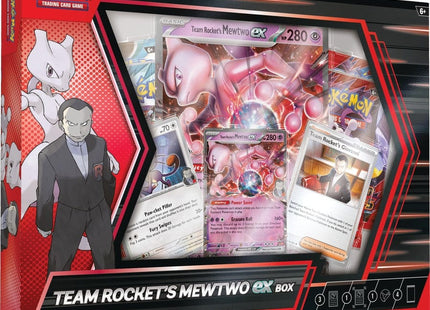 Gamers Guild AZ Pokemon Pokemon TCG: Team Rocket's Mewtwo ex Box (Pre-Order) Pokemon