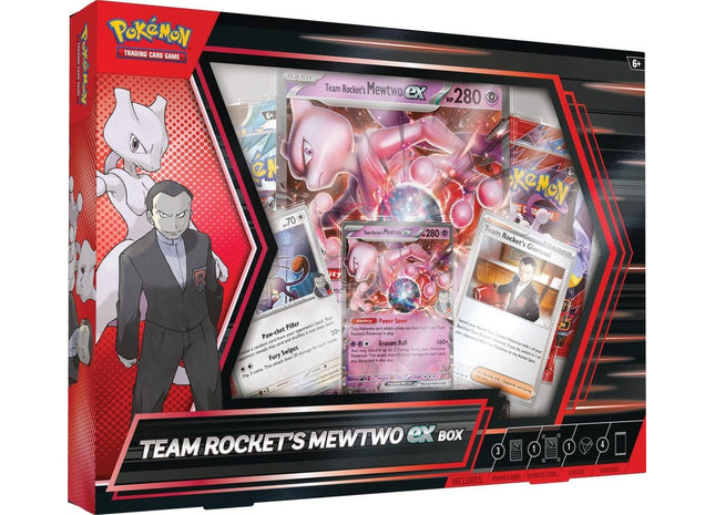 Gamers Guild AZ Pokemon Pokemon TCG: Team Rocket's Mewtwo ex Box (Pre-Order) Pokemon